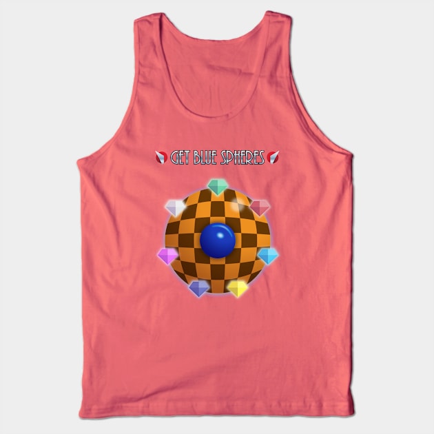 Get Blue Spheres Tank Top by Cody Litman